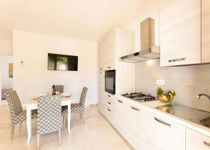 With Air Conditioning In Apart Otel Orosei